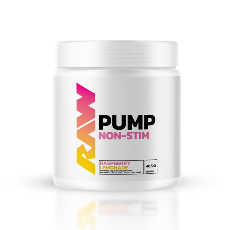 RAW NUTRITION PUMP NON-STIM PRE-WORKOUT